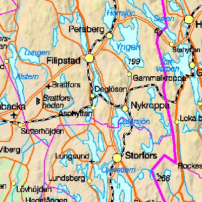 Sverigekarta