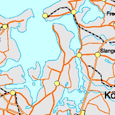 Map of Sweden