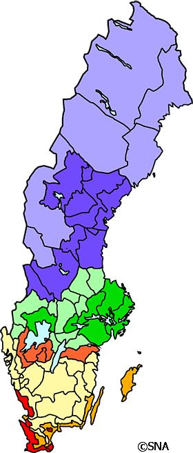 Karta ver Naturliga jordbruksomrden